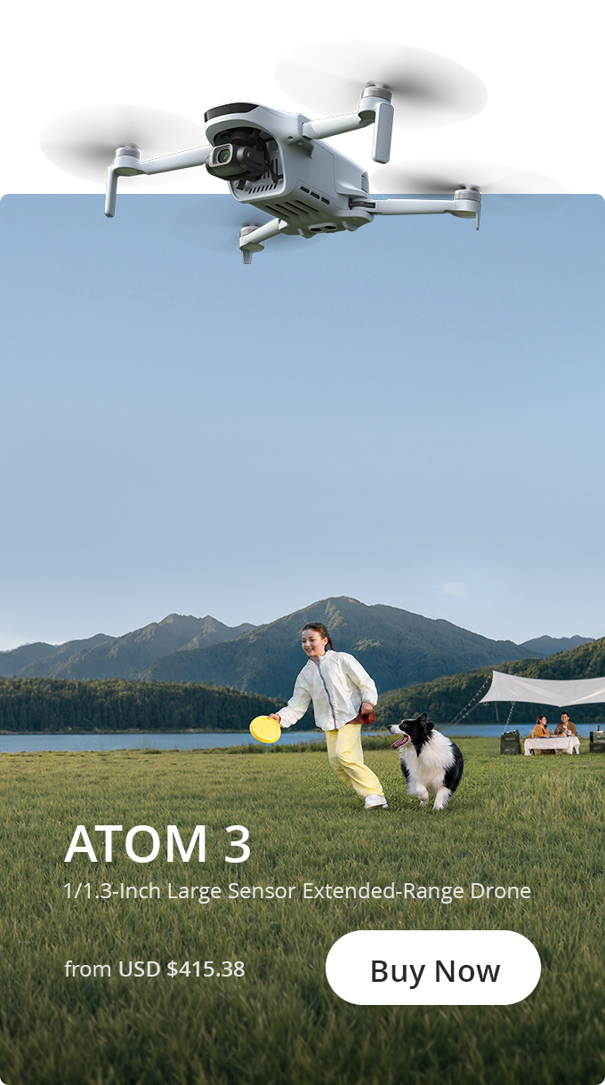 ATOM 3 — 1/1.3-Inch Large Sensor Extended-Range Drone