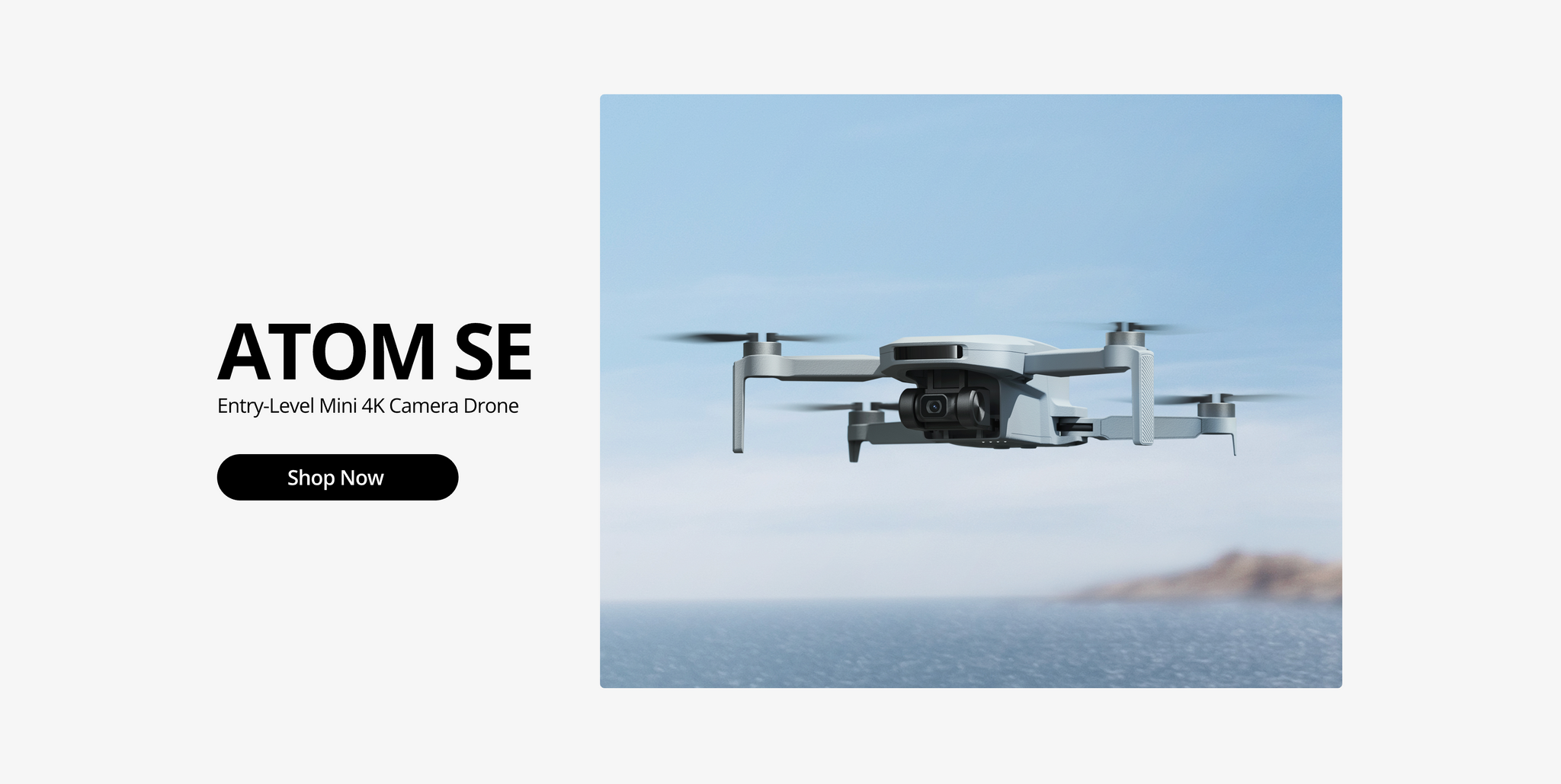 ATOM SE — Entry-Level Mini 4K Camera Drone