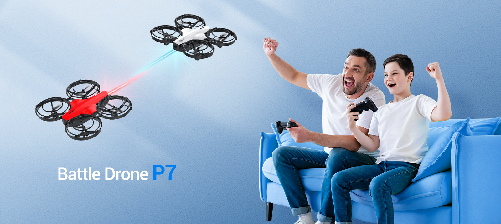 Battle Drones – The P7 is Designed For Combat!