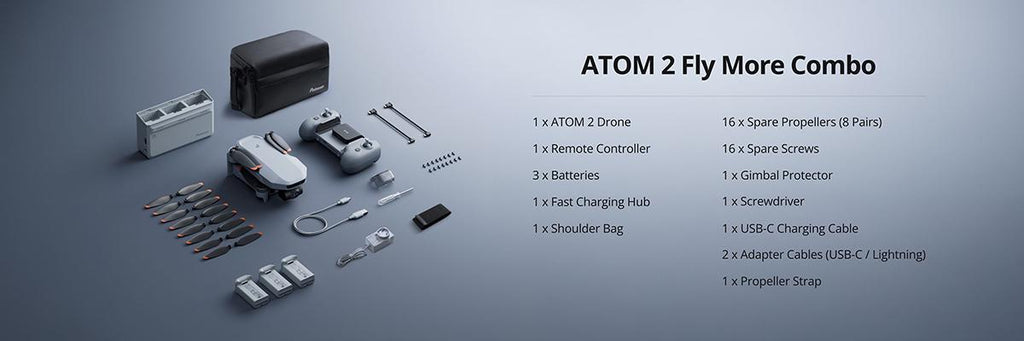 ATOM 2 Drone Fly More Combo