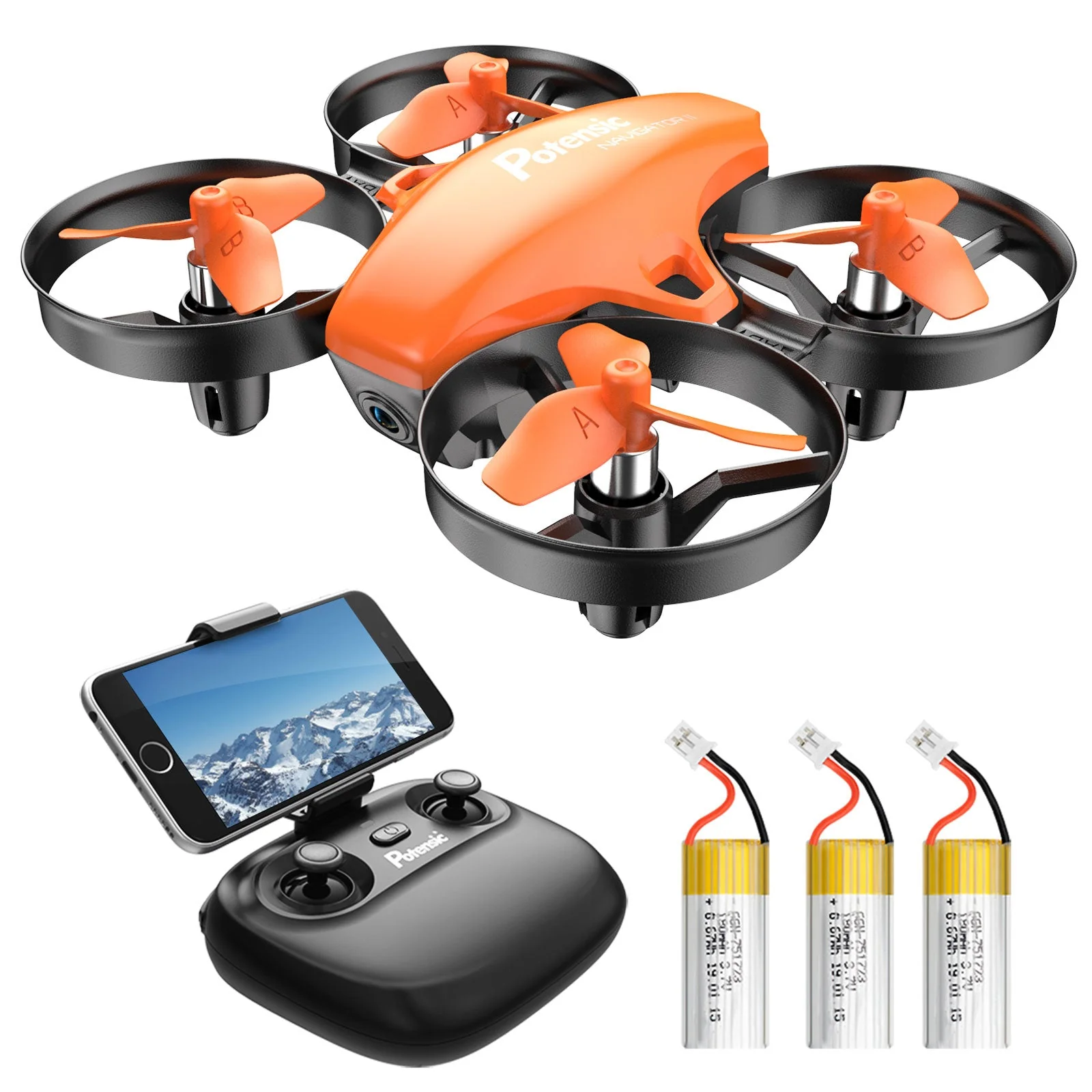 Mini RC Drone for Kids with HD Camera, 720P Toy Drone Quadcopter