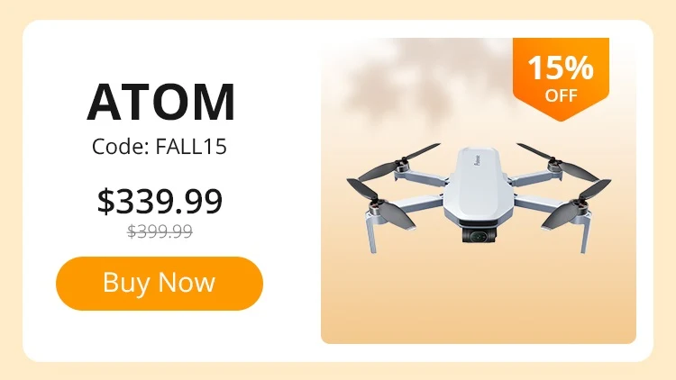 ATOM Drone with Smart Visual Tracking