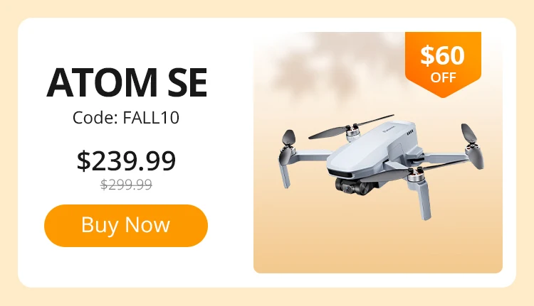 ATOM SE Drone with 4K Camera